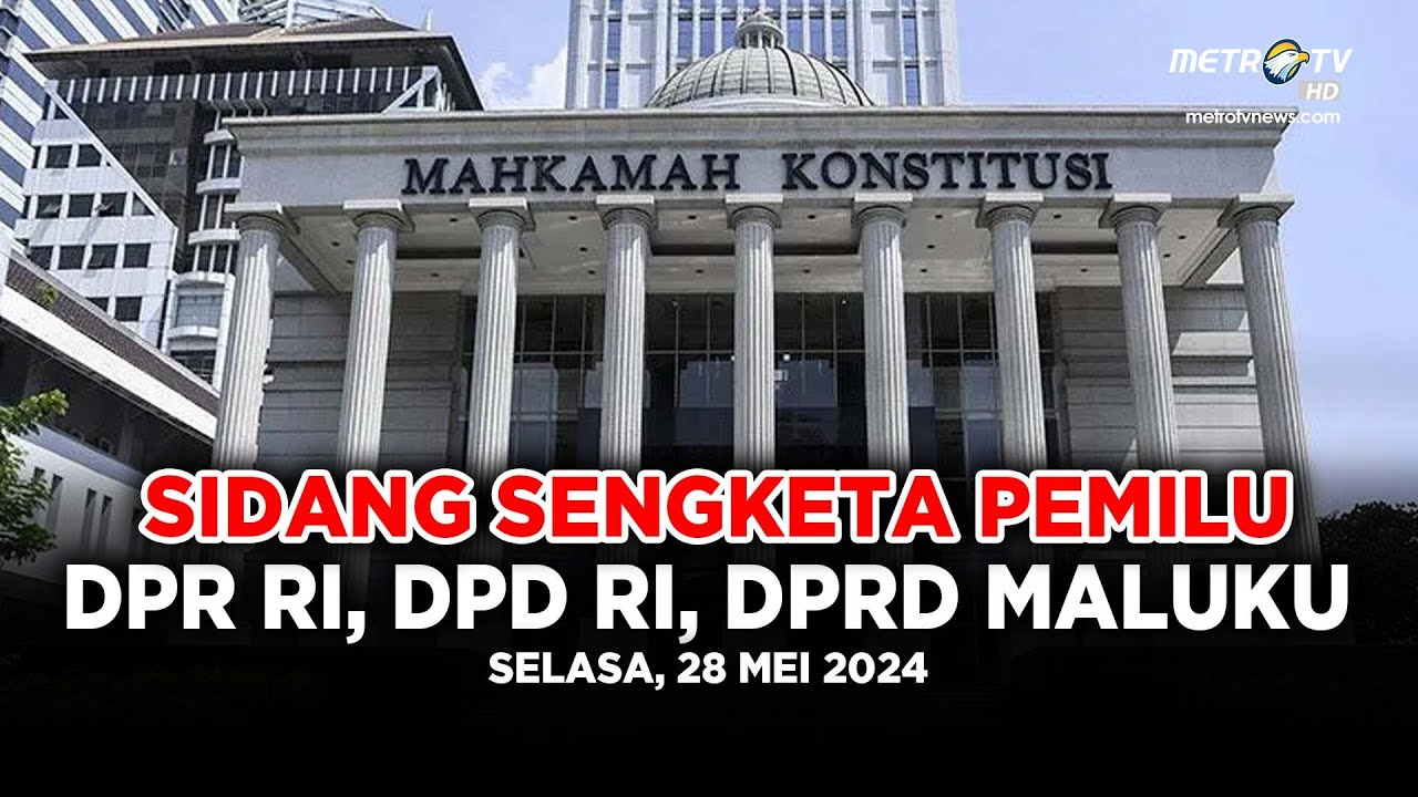 [LIVE] SIDANG MK PANEL 2 - PHPU DPR RI, DPD RI, & DPRD MALUKU