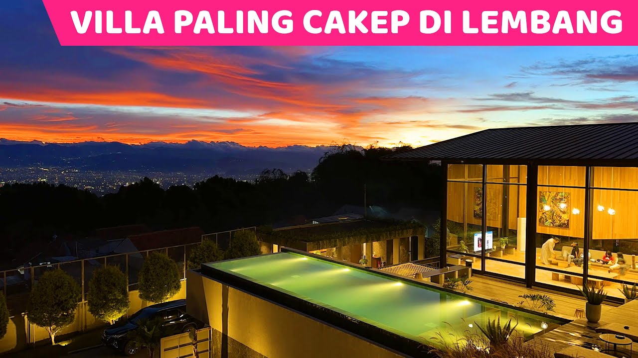 VILLA TERINDAH & TERMEWAH DI LEMBANG...! Saresae Villa Lembang | Hotel Bagus di Bandung