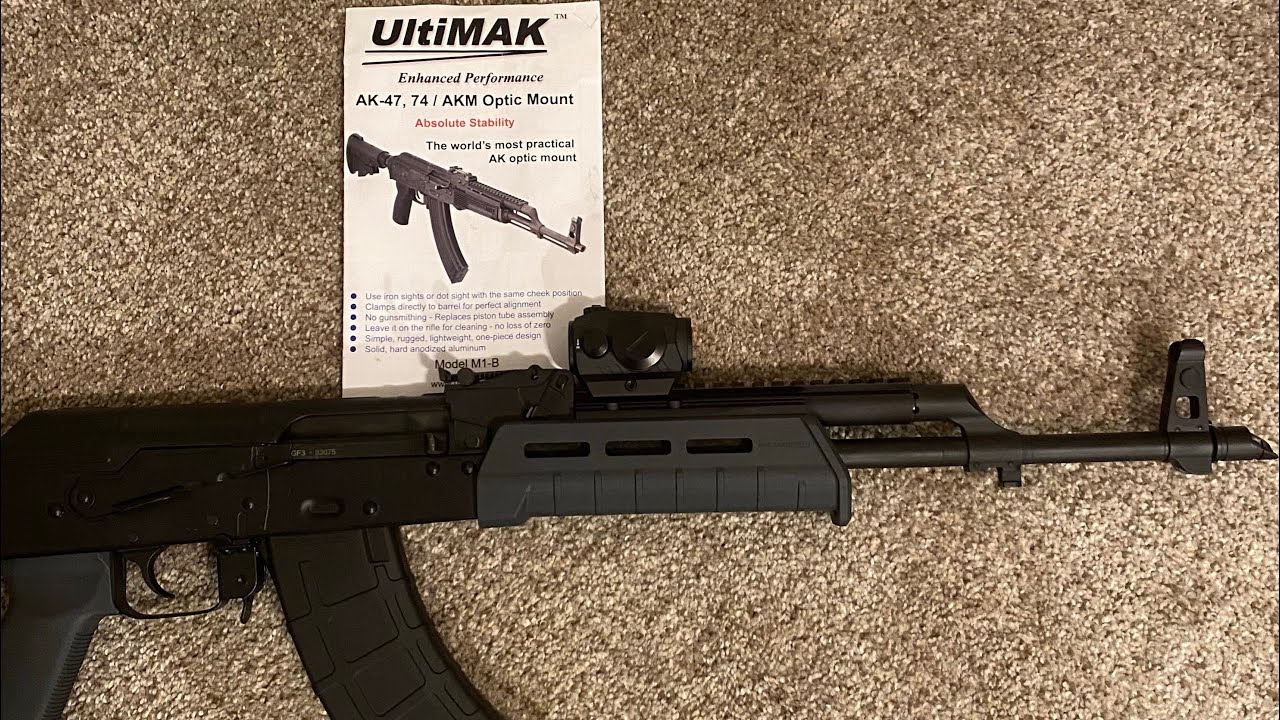 Ultimak railed gas tube installation!!(PSAK-47 GF3) M1-B.