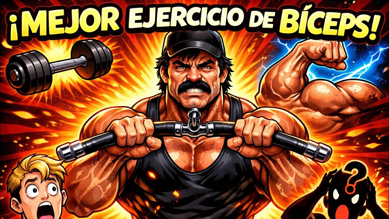El MEJOR Ejercicio de Bíceps Según Mike Mentzer (No Es Curl)
