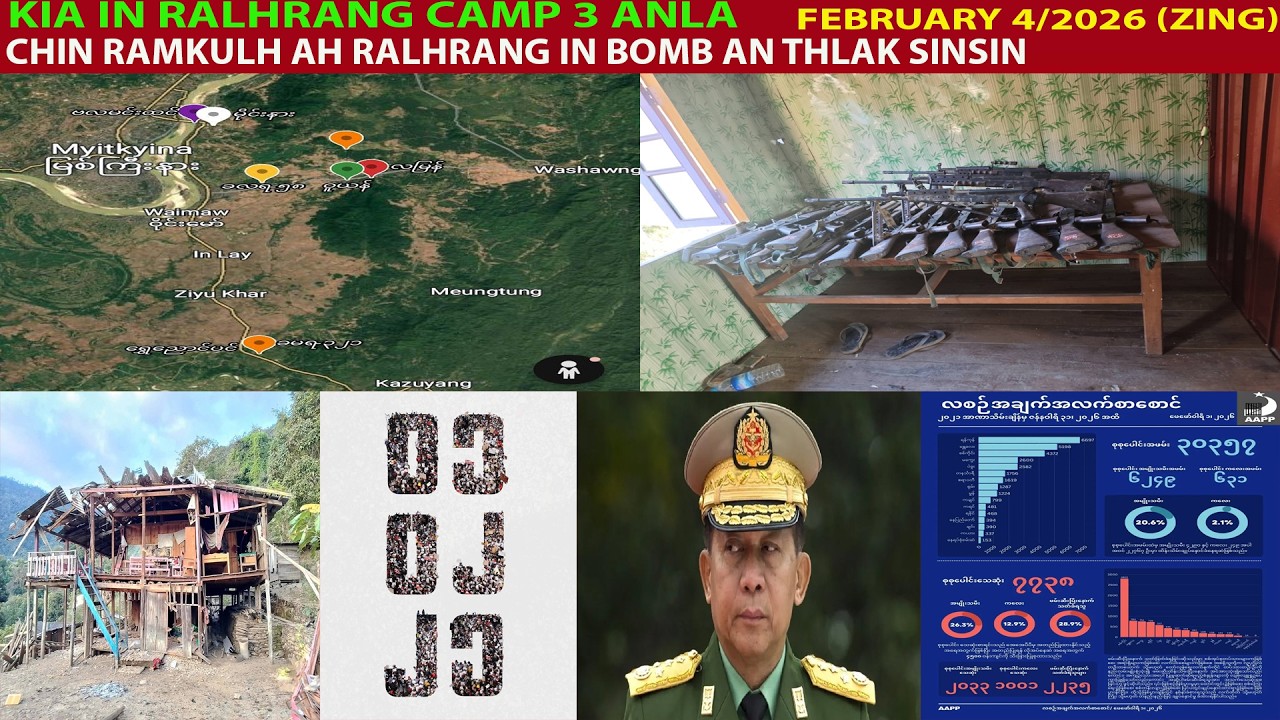 Feb 4 Zing: Khuangli kiangih ralhrang 36 An thih hnuin Vanzam In thilri An Thlak Aw
