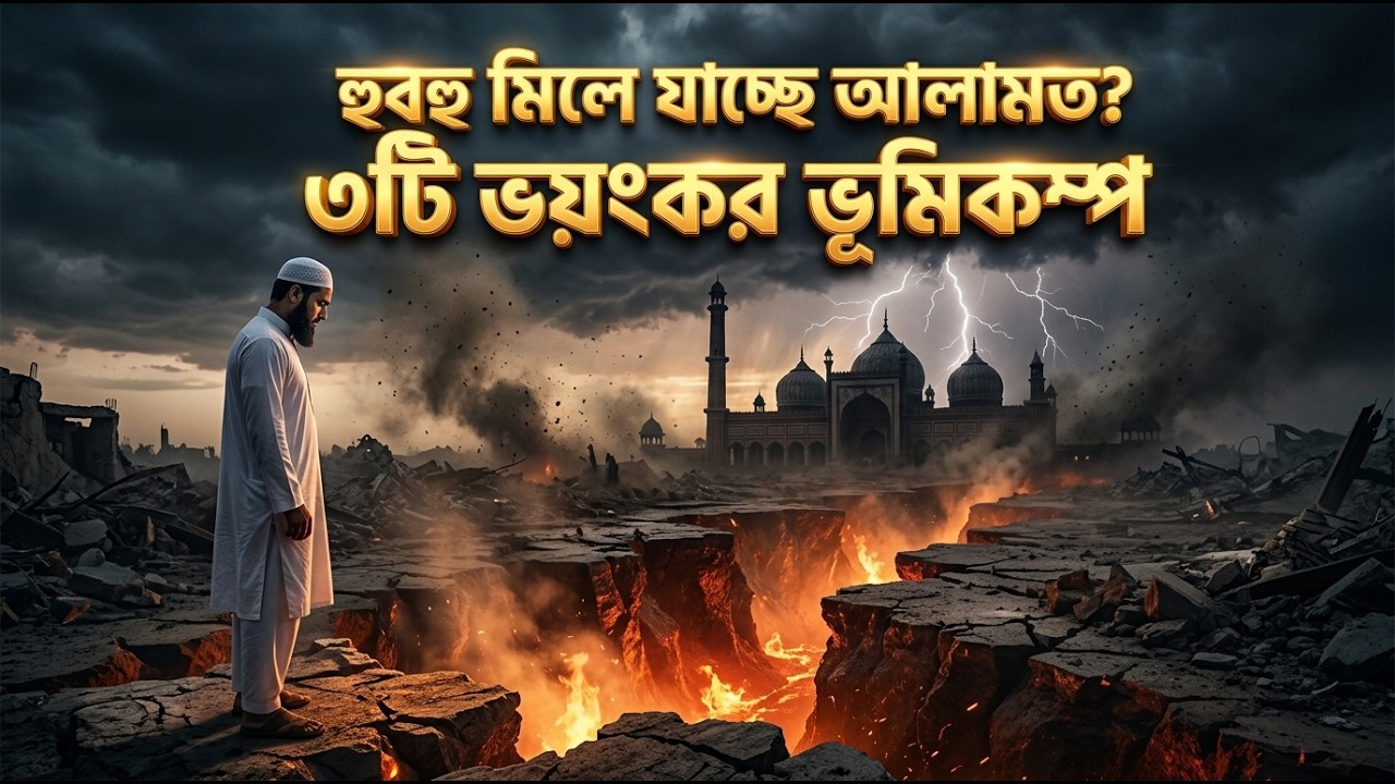 মাহদী আসার আগে যে ভূমিকম্পটি হবে, সেটি কেমন? | রমজানের ভয়ংকর আলামত | Ummah Kantho