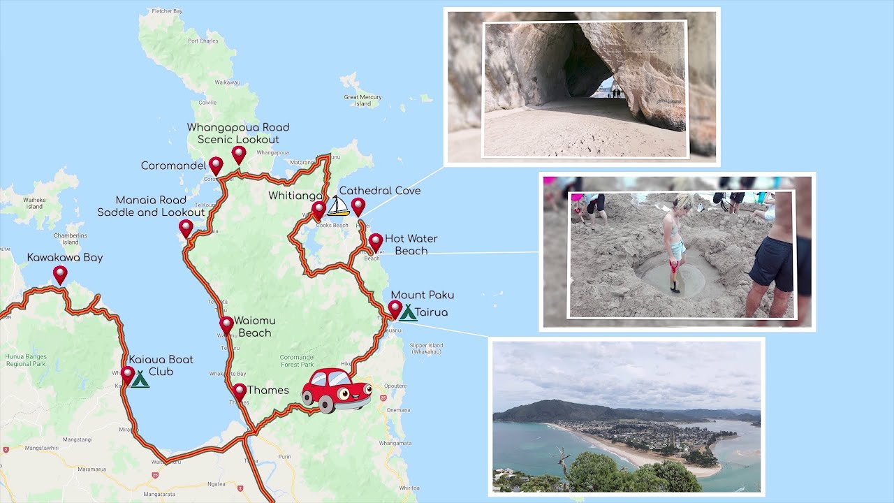 New Zealand Road Trip Part 1 - Coromandel Peninsula