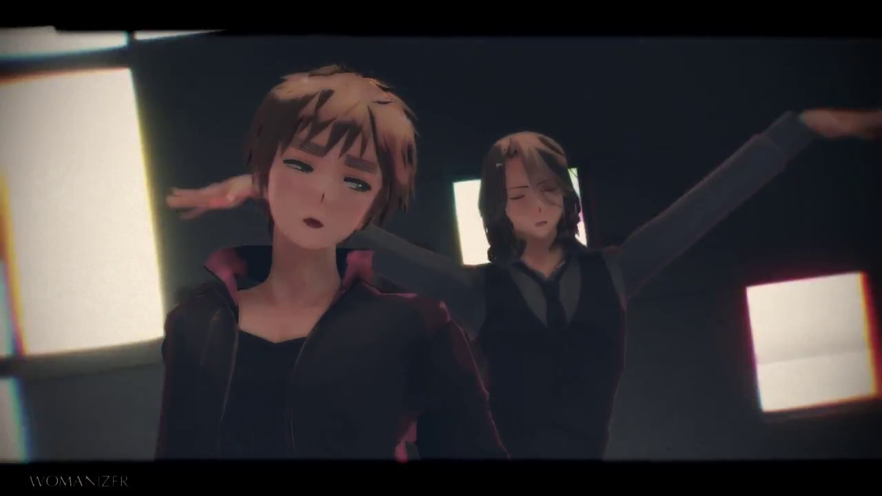 【APH MMD】Womanizer -  Britney Spears【UK & France】MultiSub