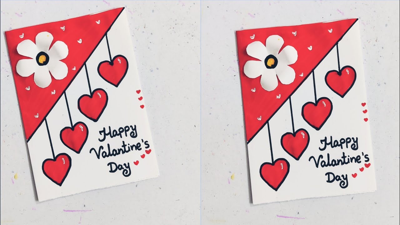 Valentines Day Card Ideas | Valentine's Day Crafts With Paper | Valentine's Day Craft Ideas 