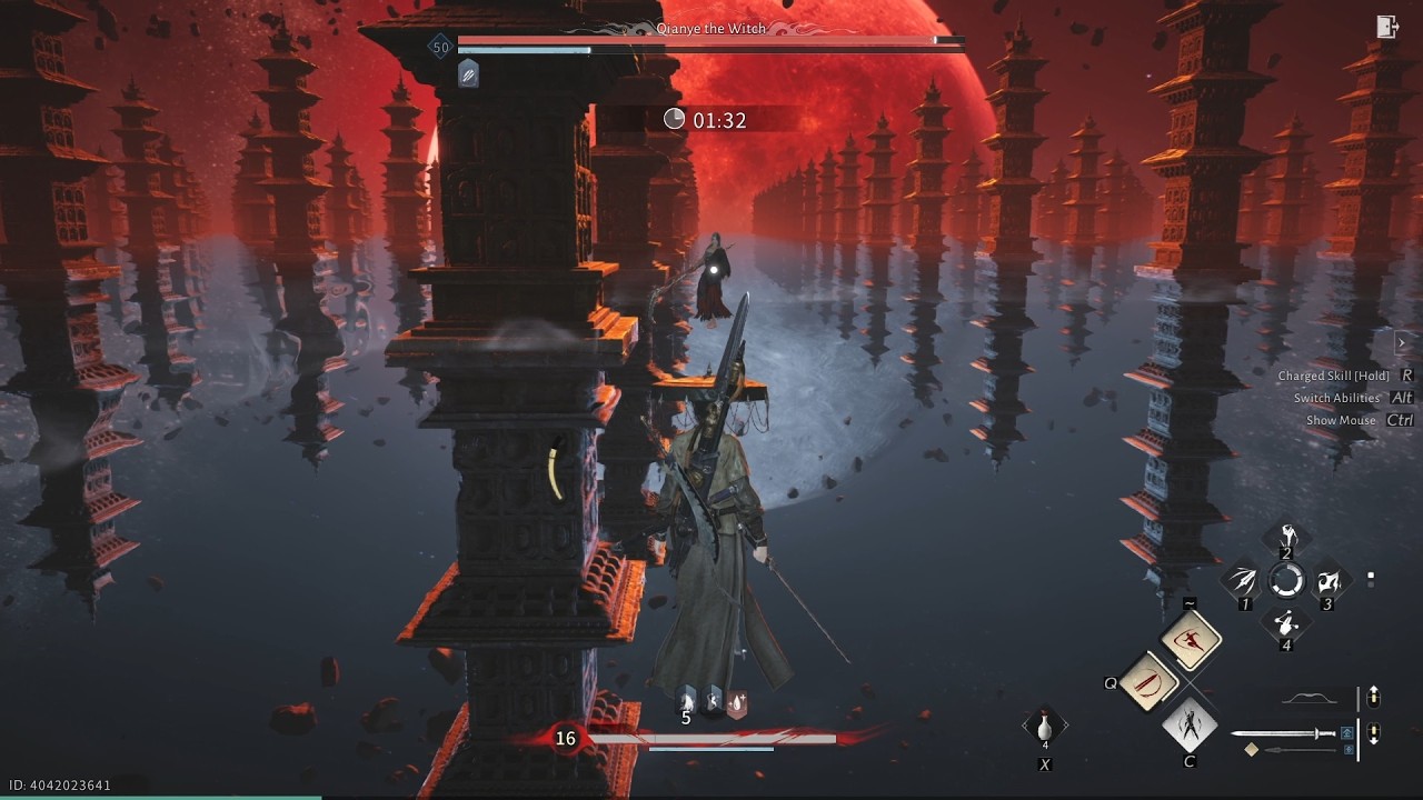 When Will My Reflection Show? | Where Winds Meet Qianye Boss Fight | Trial Abyss No Damage