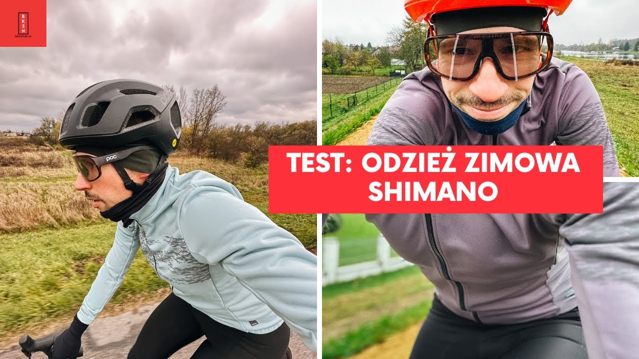 Nie tylko przerzutki - test zimowej odzieży rowerowej Shimano