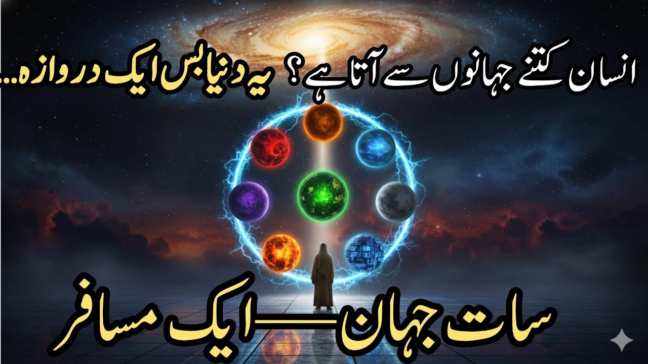 Insan Ke 7 Jahan – Rooh Ka Safar Alam-e-Arwah Se Alam-e-Aakhirat Tak | Haqiqat-e-Zindagi Ka Safar