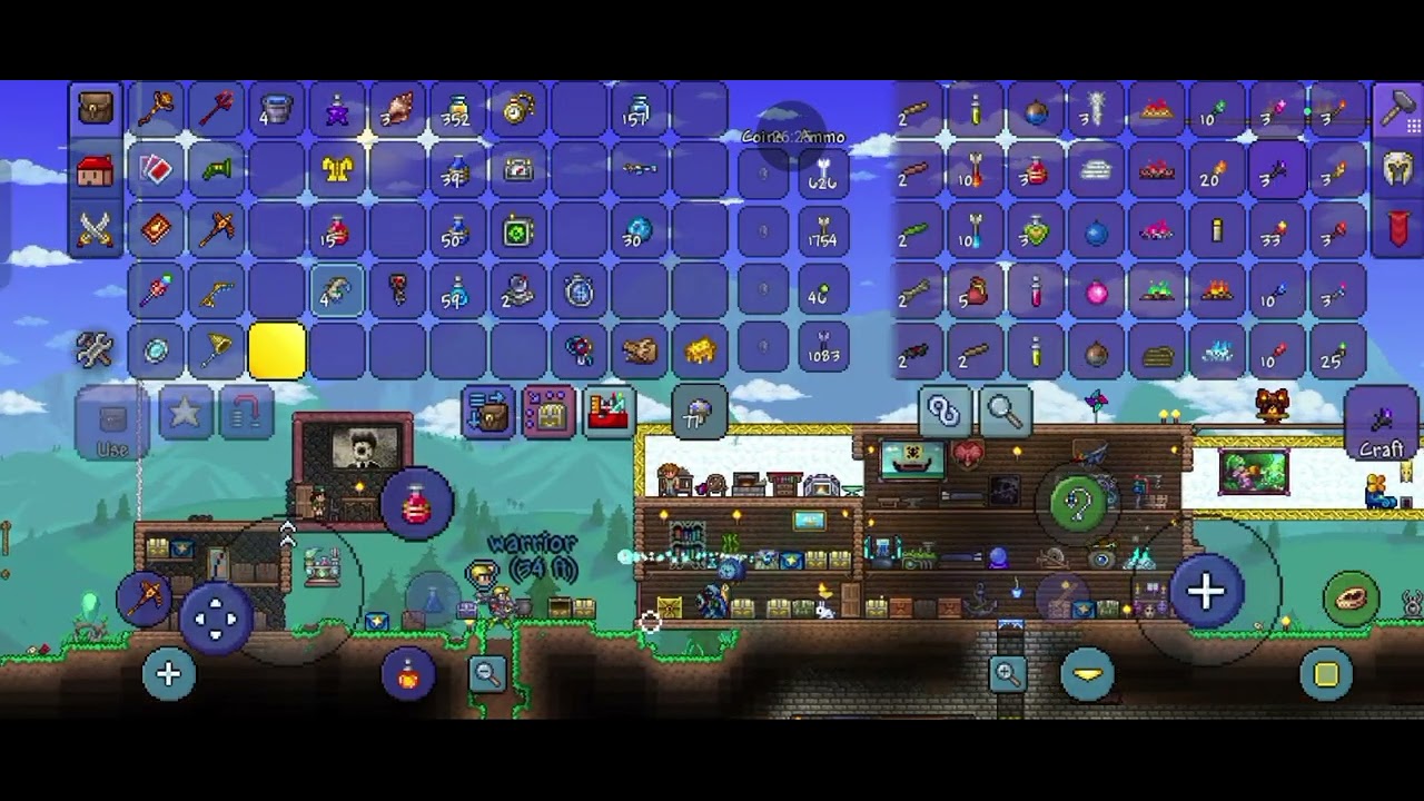 Terraria 1.4.5.4 สู้บอส golem และ duke fishron 