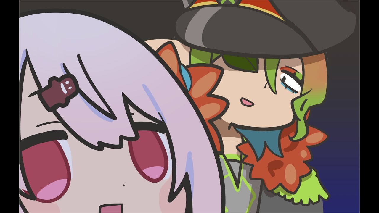【にじさんじ手描き切り抜き】※音量・悲鳴注意※　にじレジ事故物件監視バイト