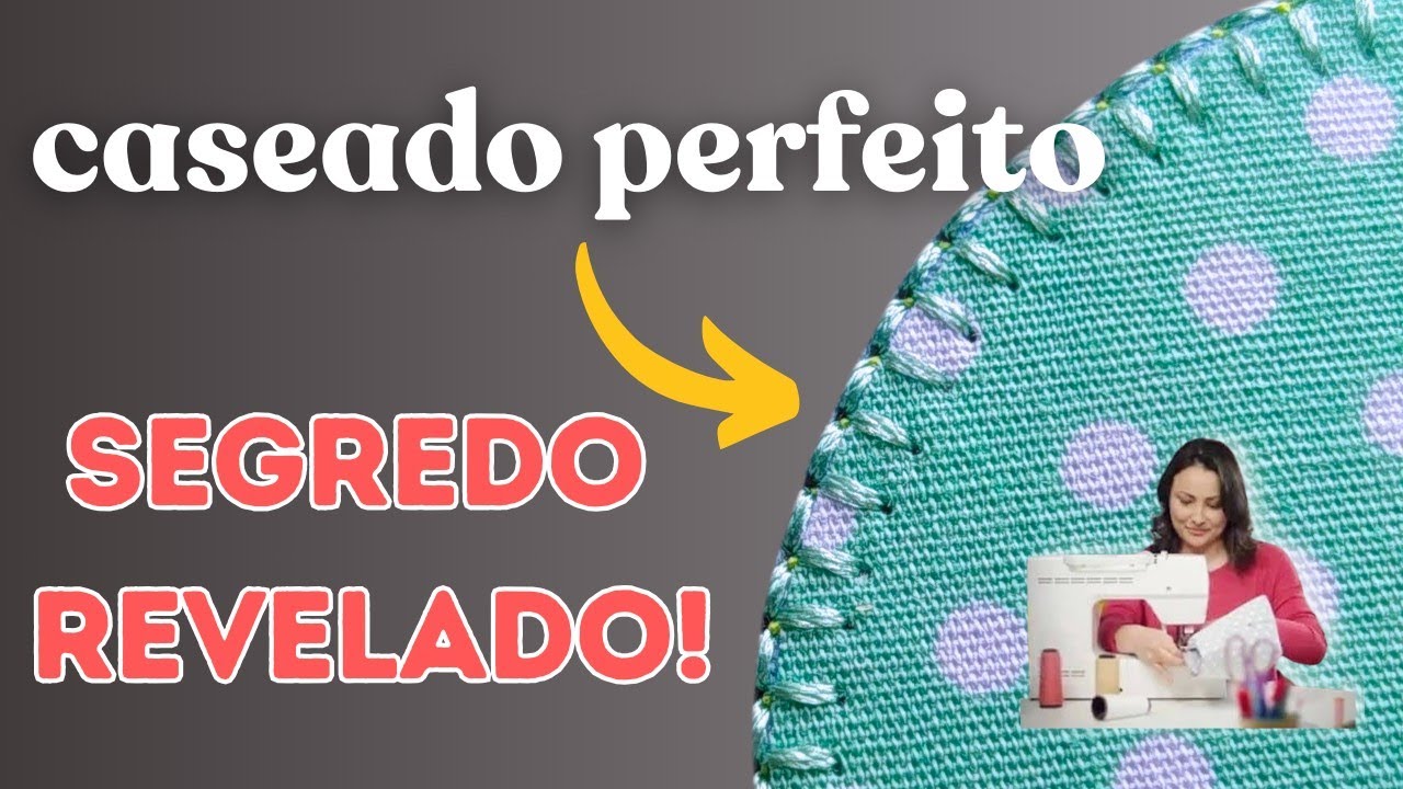 5 Passos para o Caseado à Máquina Perfeito | Patch Aplique Tutorial