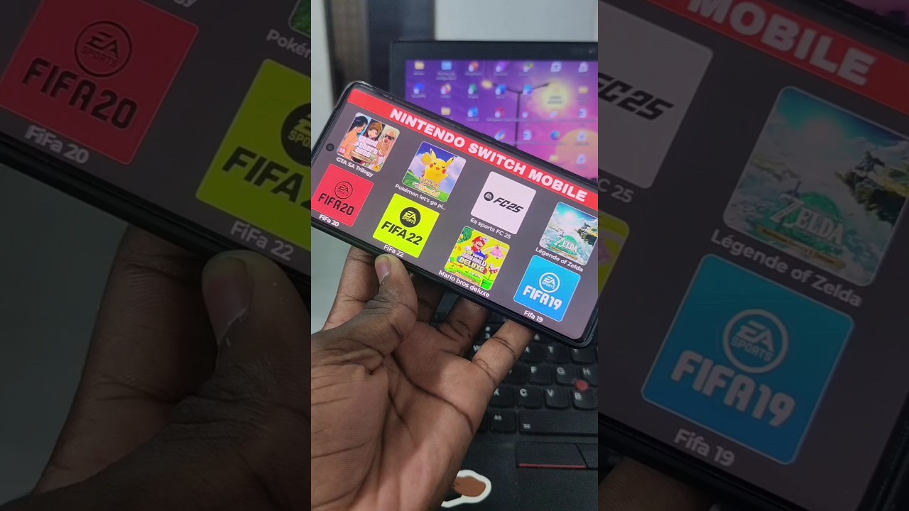 Play NINTENDO SWITCH Games on ANDROID & iOS! #emulator #nintendoswitch #smartphone #games #fyp
