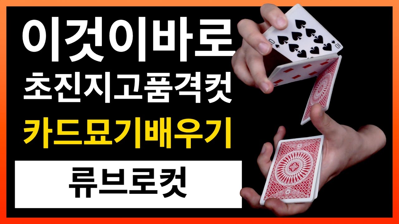 카드묘기배우기 | 15강 류브로컷 - 이것이 바로 초진지 고품격으로 안 섞이는 류브로 4단 펄스컷 / Ryubro Cut Tutorial Creators Ryubro