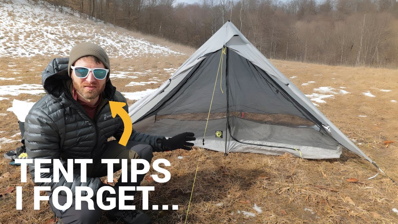 Beginner Tent Tips That You Should Know