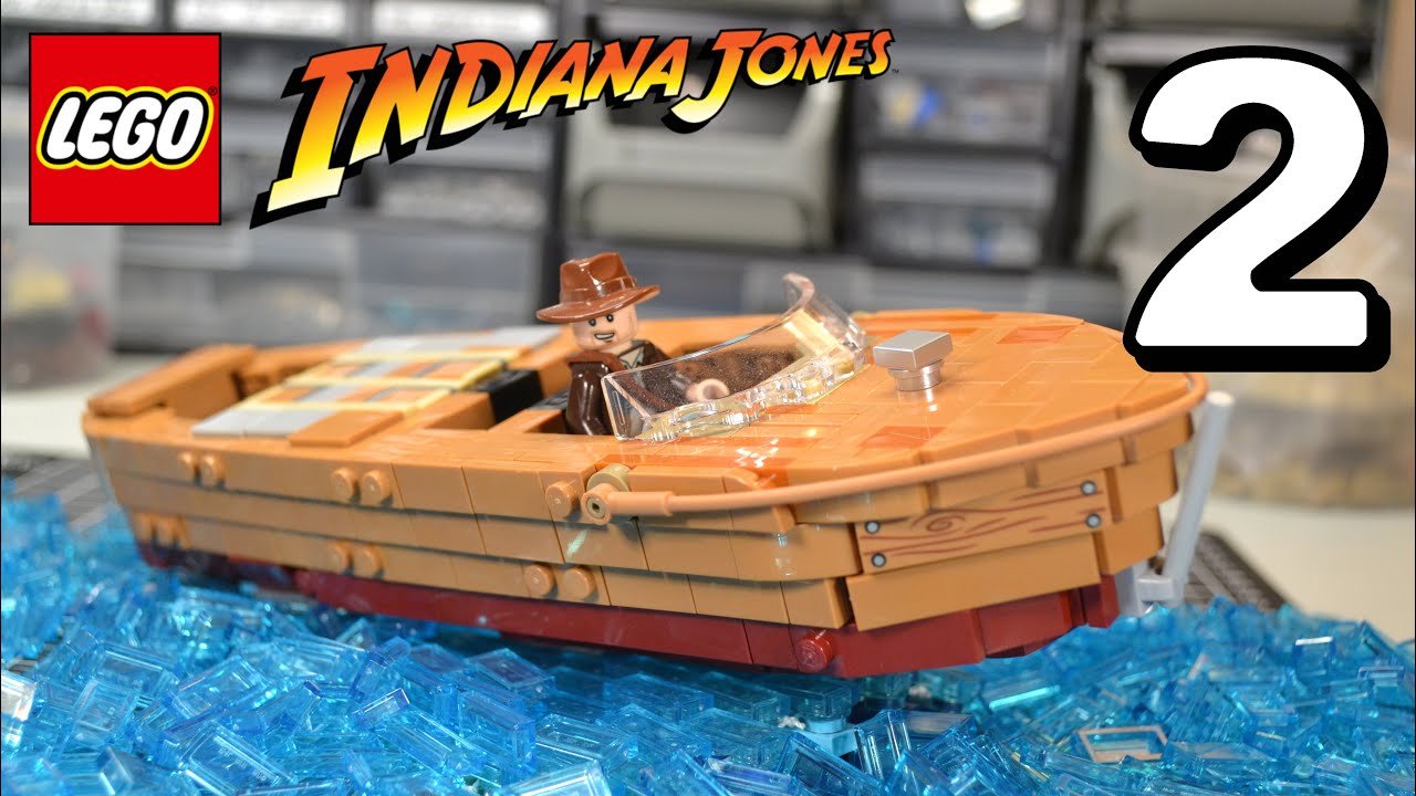LEGO Indiana Jones : Venice Boat Chase MOC  |  Episode 2