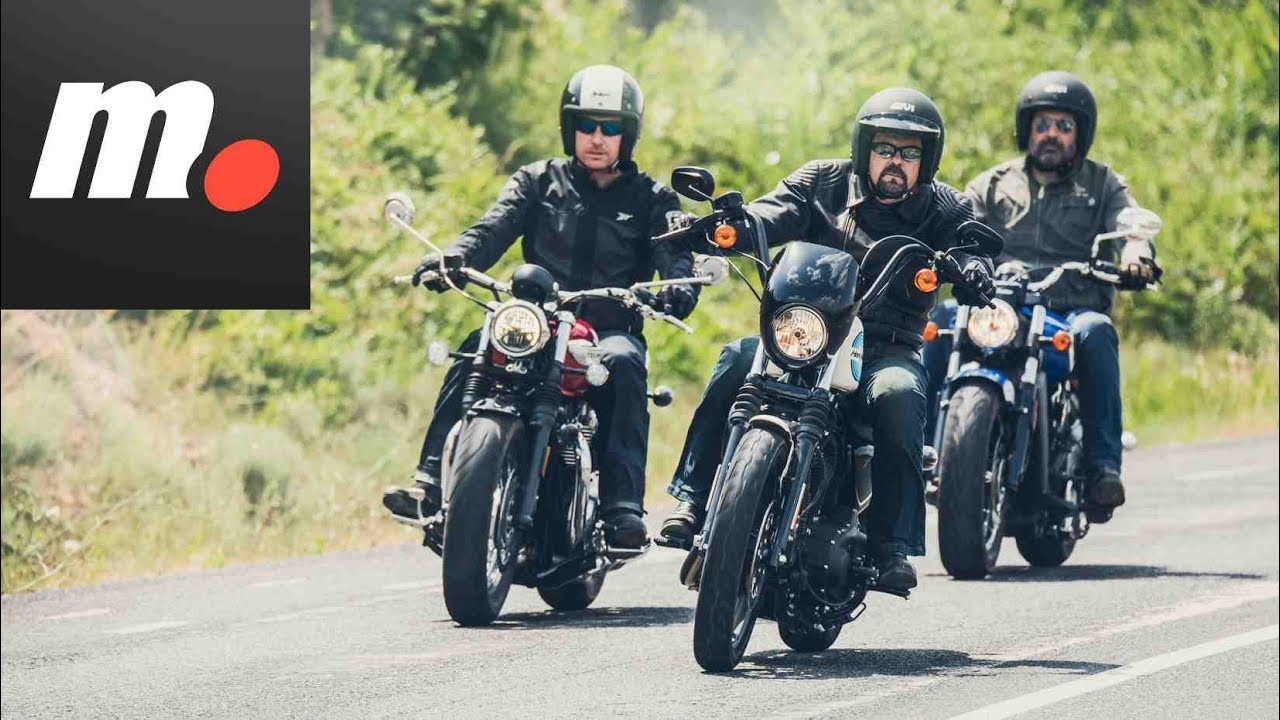Comparativo Custom 1200 | H-D Iron, Indian Scout, Triumph Speedmaster/ Prueba / Review en español