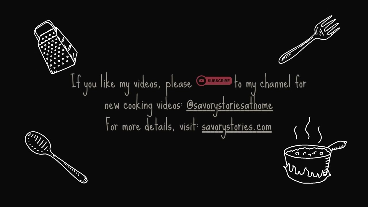 Welcome to My Savory Stories!