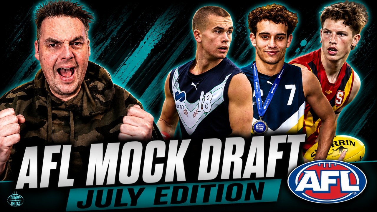 ИЮЛЬСКИЙ ПРОГНОЗ AFL DRAFT 2026 | Предсказание ПЕРВЫХ 30 выборов драфта AFL!