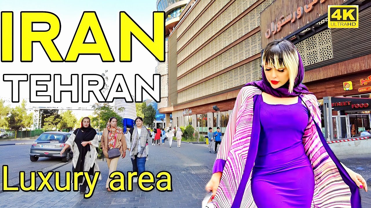 IRAN 🇮🇷 Explore Tehran Summer Walk | 4k Hdr 60fps | Walking Tour