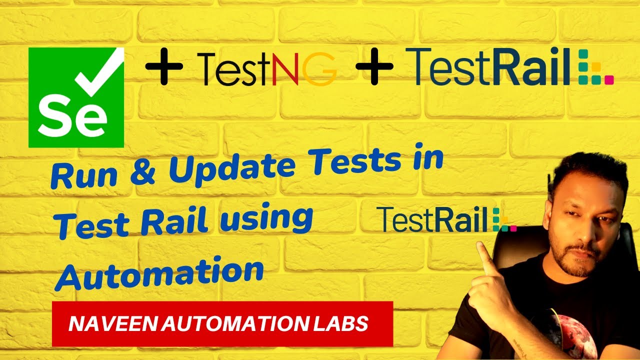 Selenium + TESTNG + TEST RAIL Integration || Run & Update Tests in Test Rail using Automation