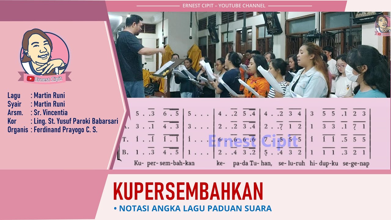 Kupersembahkan - Martin Runi | Lagu Persembahan Ciptaan Martin Runi