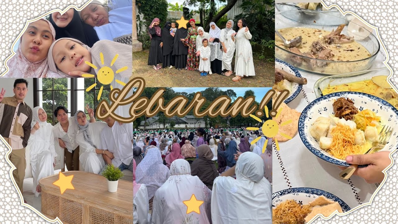 Daily Vlog #1 : LEBARANNN🕌✨