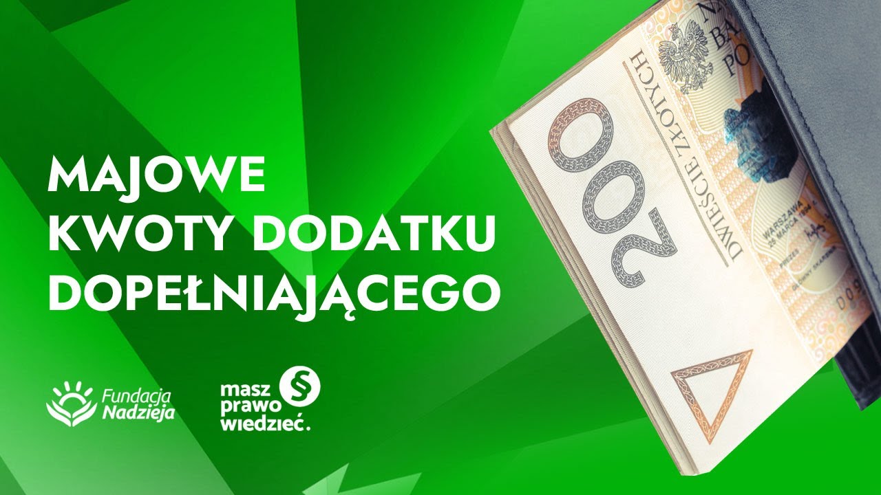 Omawiamy majowe kwoty dodatku dopełniającego, decyzje o zawieszaniu świadczeń i panikę uprawnionych.