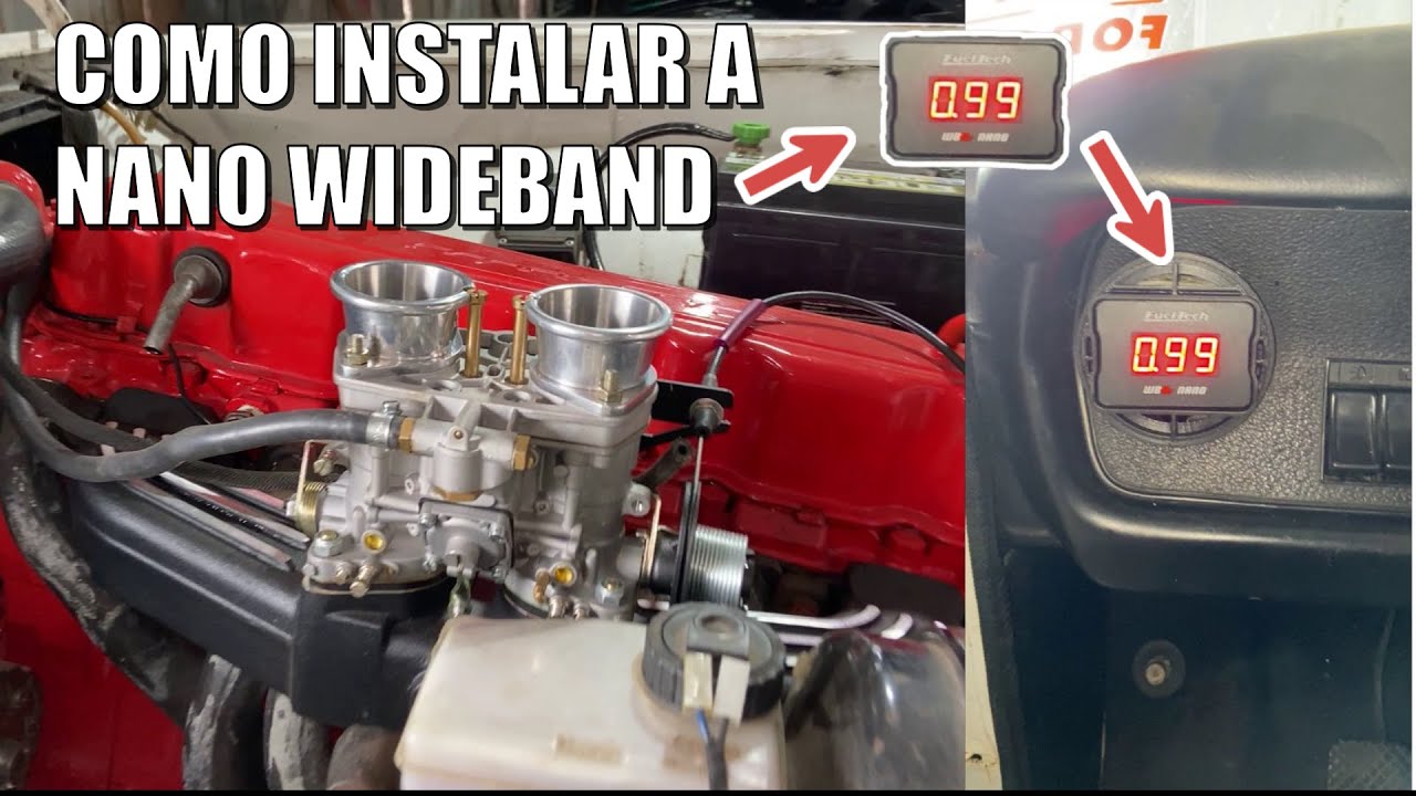 INSTALEI A WIDEBAND NANO DA FUELTECH NO OPALA, EM CASA - OPALA 6cil Temp.1 Ep.9