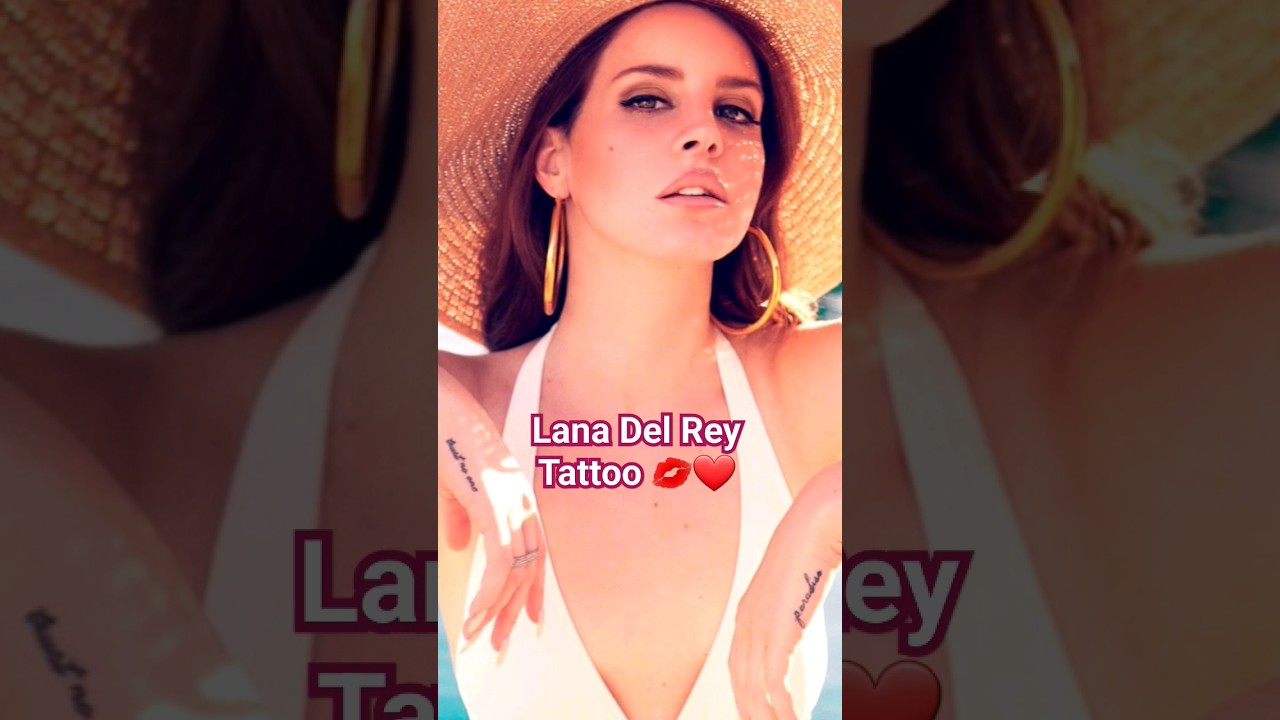 Lana Del Rey HANDS TATTOO 🔥