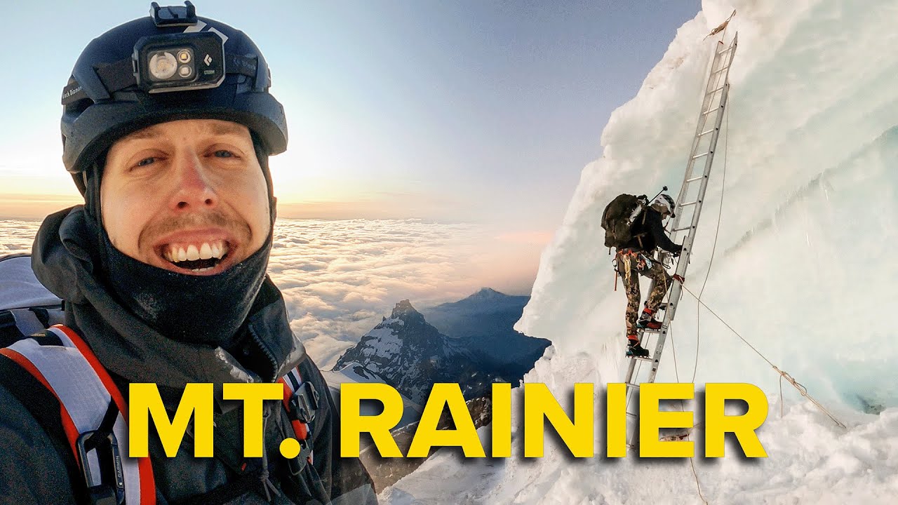 Facing my fears on MT. RAINIER - Unguided Climb