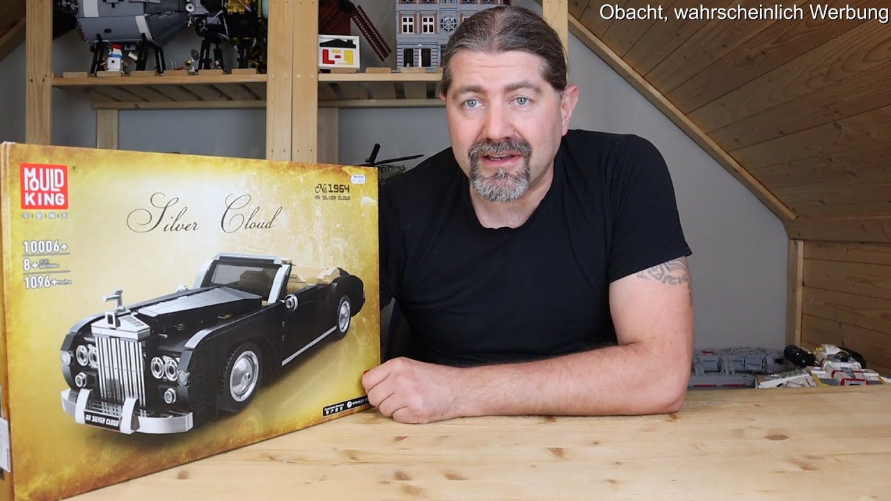 Mould King 10006 - Silver Cloud - Ein klassischer Straßenkreuzer (Aufbau)