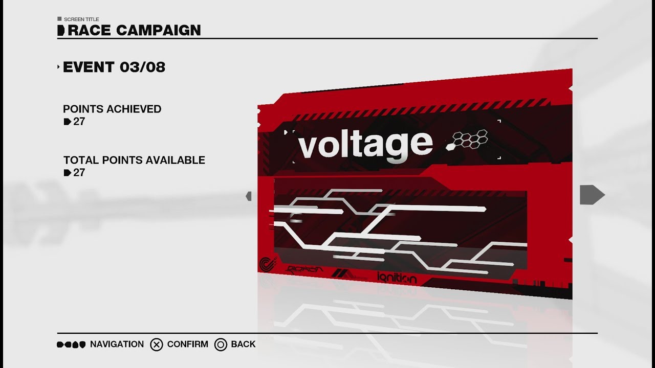 Wipeout Omega Collection | Fury Campaign | Voltage