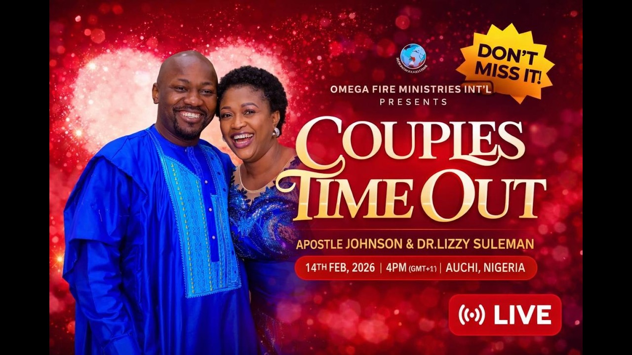 Valentine Day Couples Time Out with  Apostle Suleman || Feb. 14th, 2026.