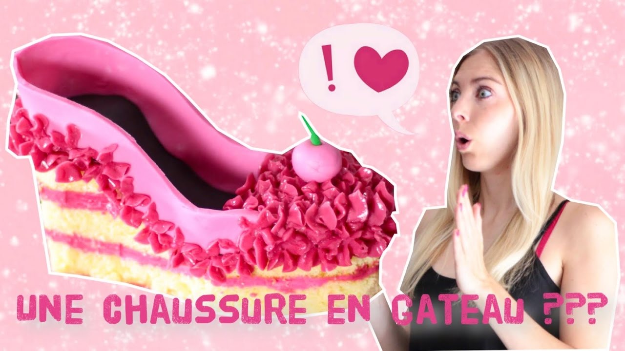 UNE CHAUSSURE EN GÂTEAU ???