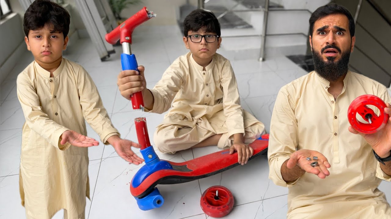 Abdul Kabir ne new scooty tor di 😳 Eid second day meetup with friends 🥰