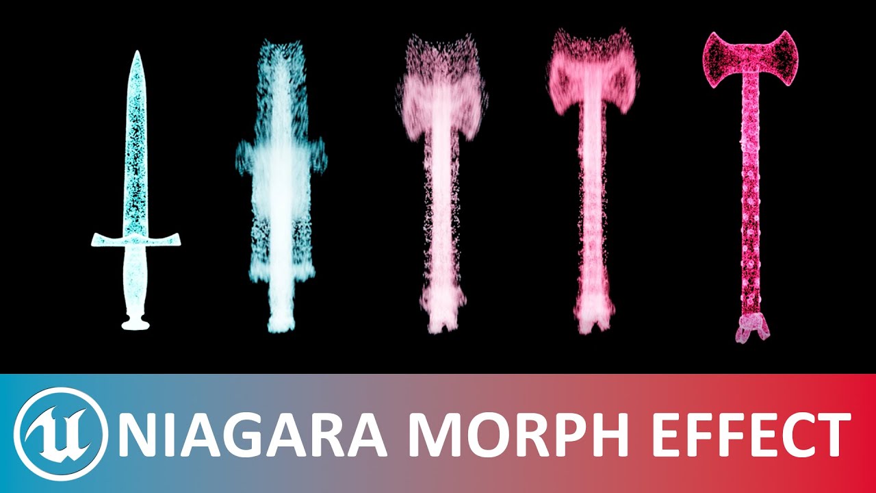 Эффект морфинга в Unreal Engine 5 с использованием Niagara Particles. Учебное пособие