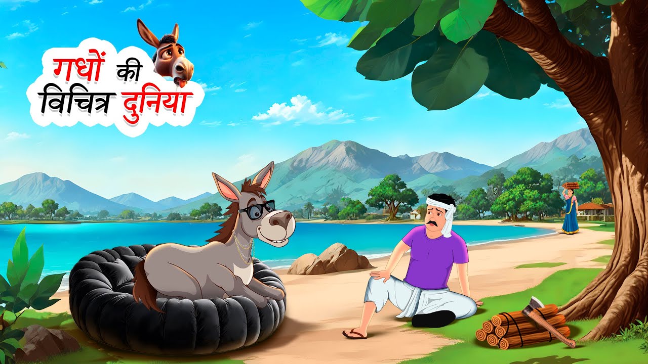 गधों की विचित्र दुनिया | Gadho ki Vichitra Duniya | Hindi Kahani | Moral Story