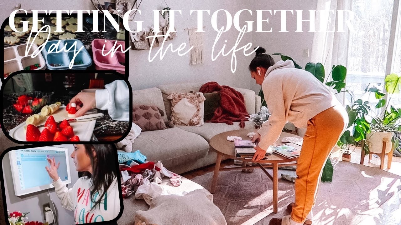 ORGANIZACJA I SPRZĄTANIE ŻYCIA | Dzień z życia z kalendarzem everblog | Tres Chic Mama