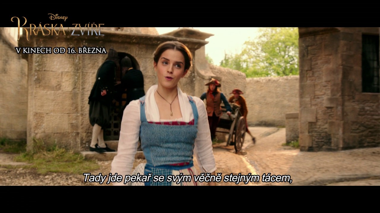 Kráska a zvíře - Emma Watson jako Kráska Belle (2017) - české titulky