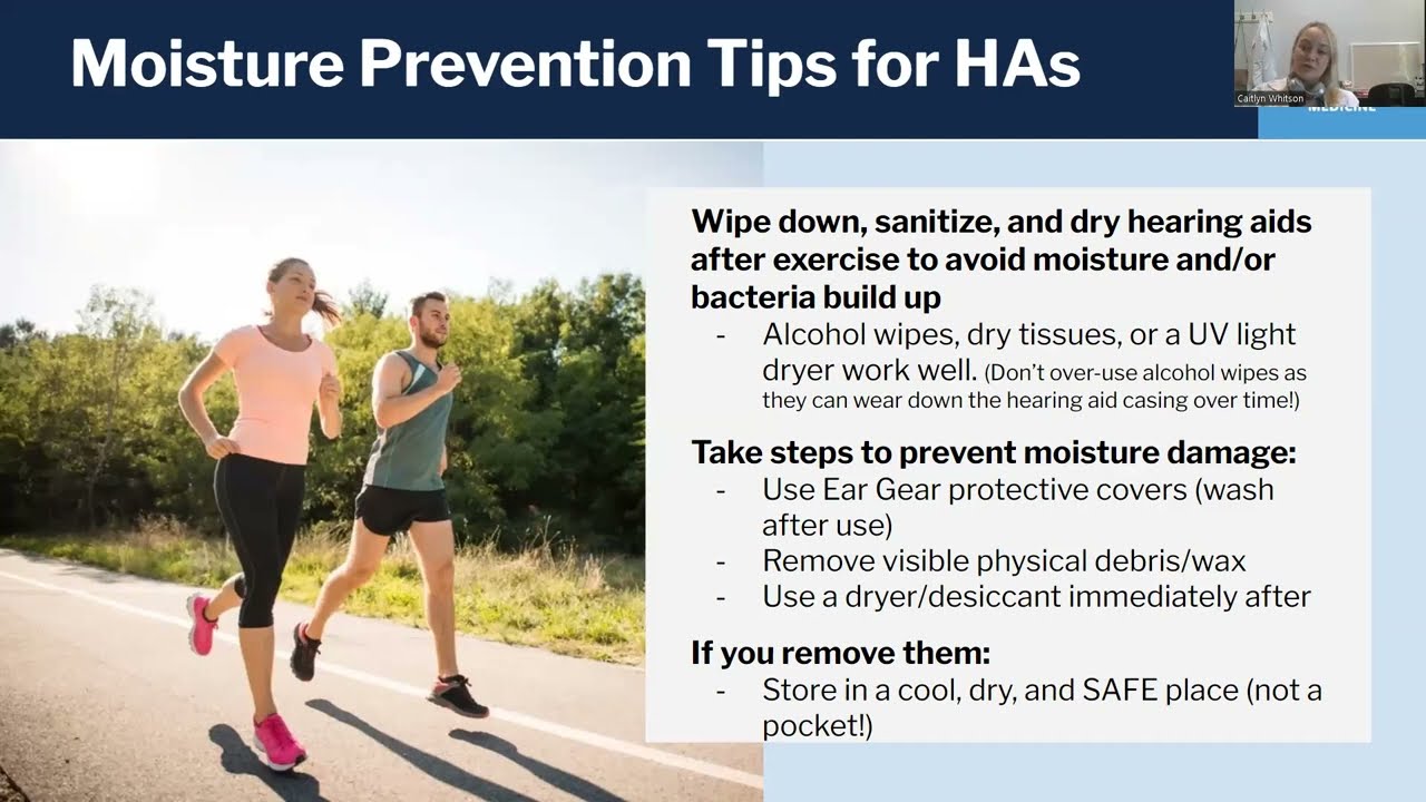 Hearing Aid Considerations for Active Lifestyles