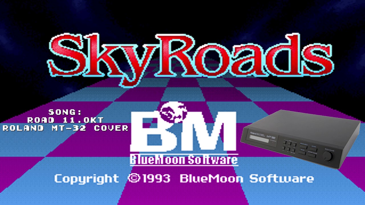 SkyRoads (DOS) - Road 11 (Roland MT-32 MIDI Cover)