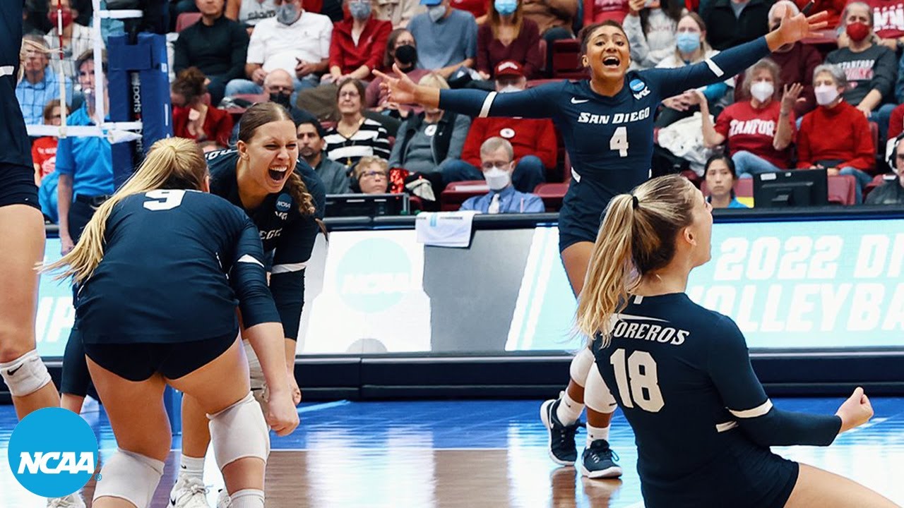 San Diego makes program history at 2022 NCAA volleyball semis