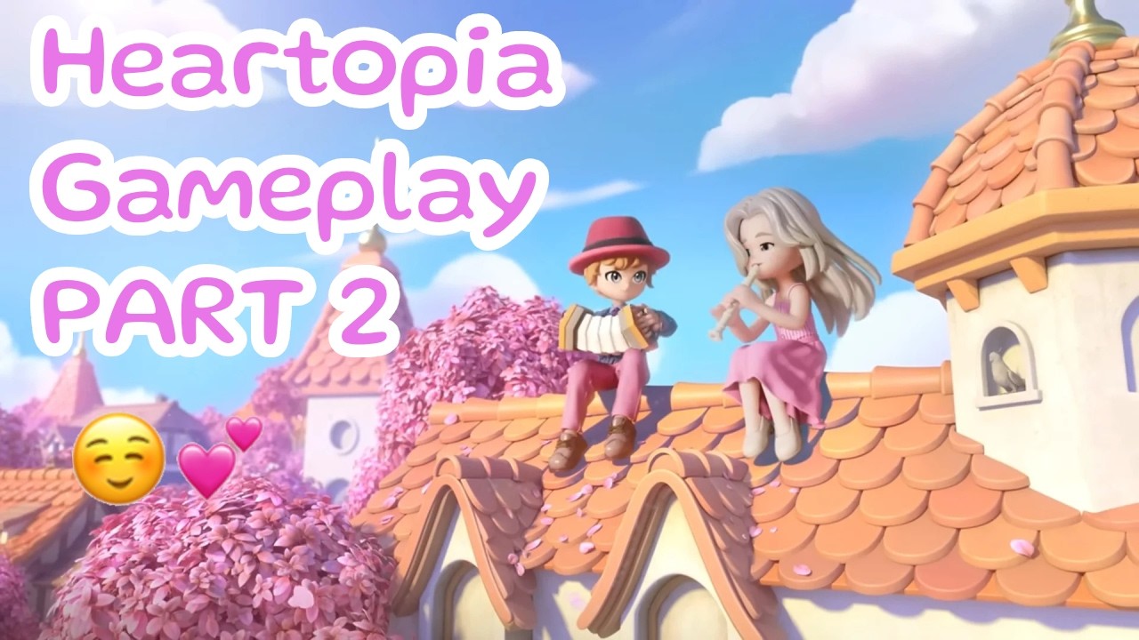 Trying to make friends and get more hobbies🥰💞 | Cozy Heartopia gameplay (no commentary) part 2