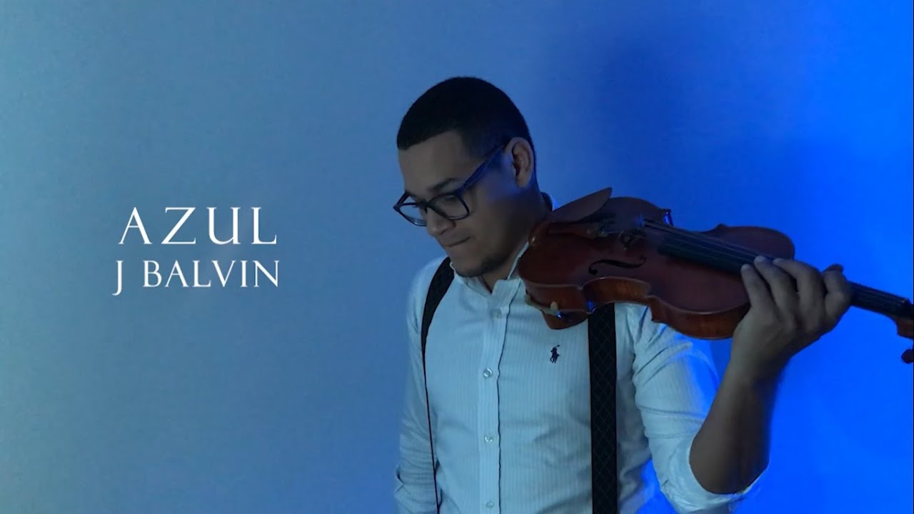 J Balvin - Azul (Colores) - Violín Cover - Buriel
