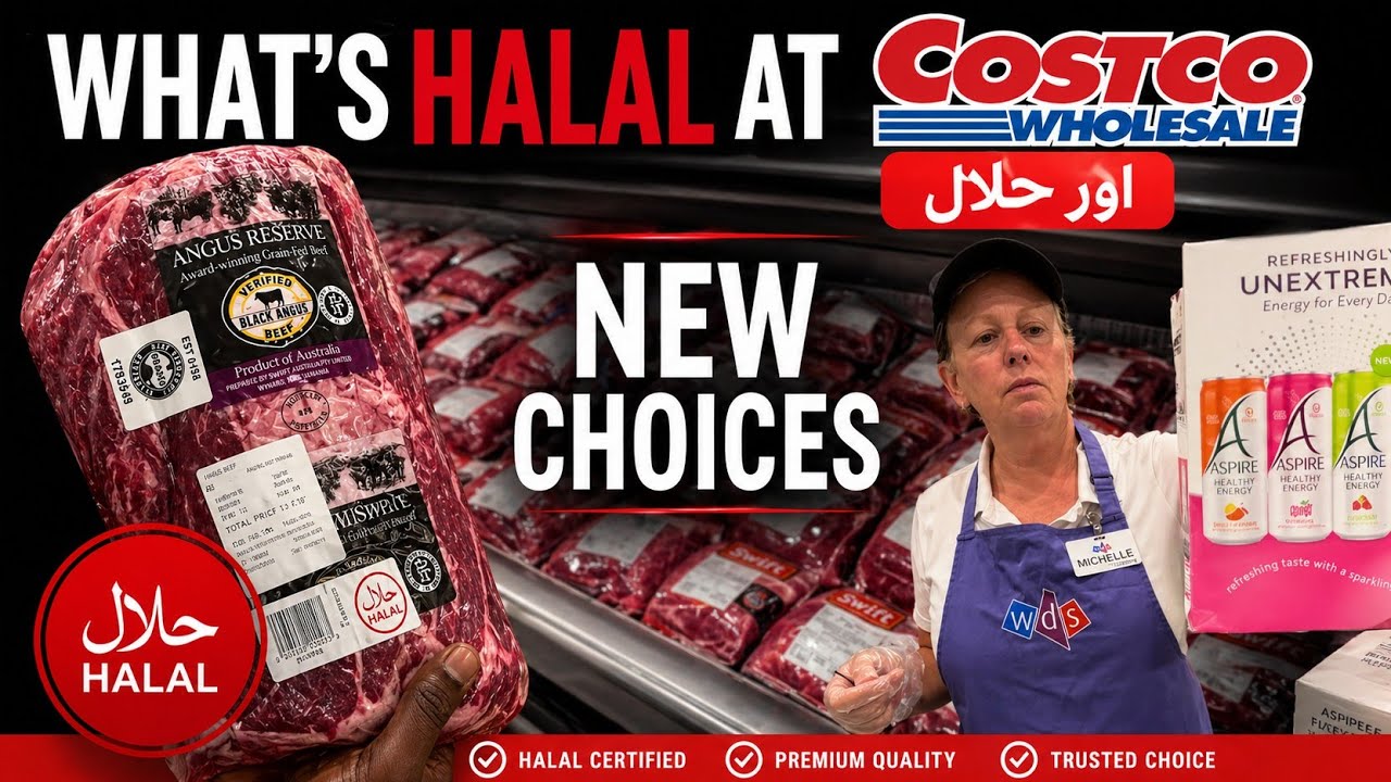 NEW Halal Meat Products at Costco & Energy Drink | Halal Food Reviews