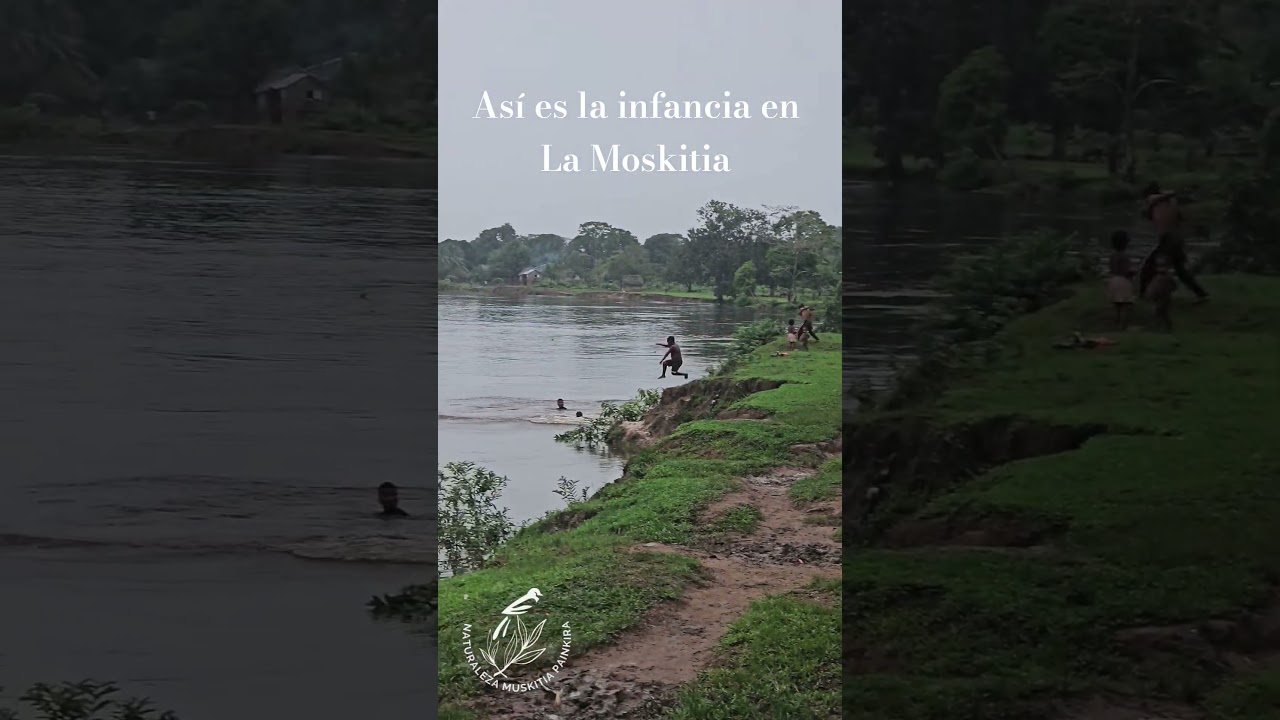 as&iacute; se divierten los ni&ntilde;os en La Moskitia #moskitia #turismohonduras #muskitia