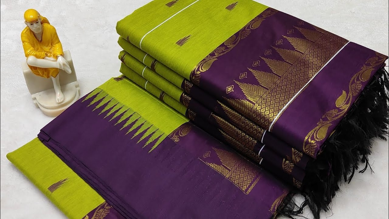 The Art of Premium Gadwal Kalyani Cotton Silk Sarees