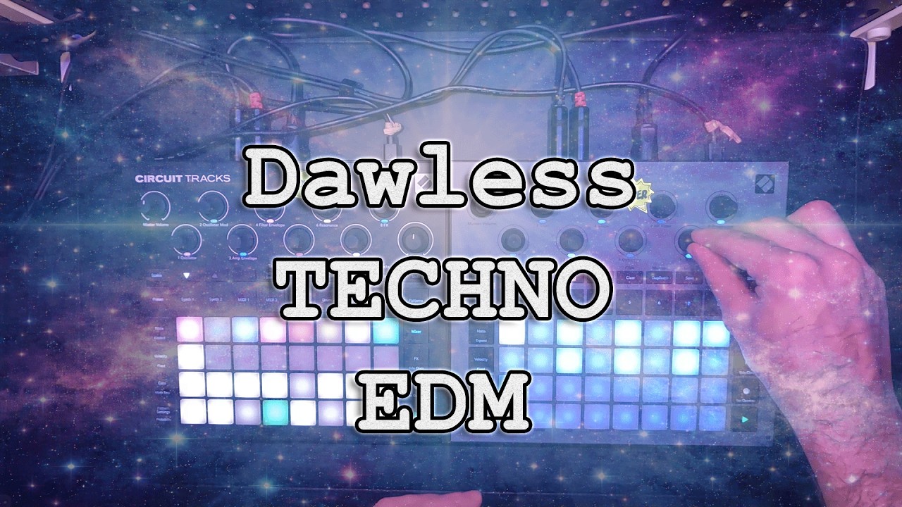 Dawless Techno EDM Jam | Novation Circuit Tracks & Rhythm
