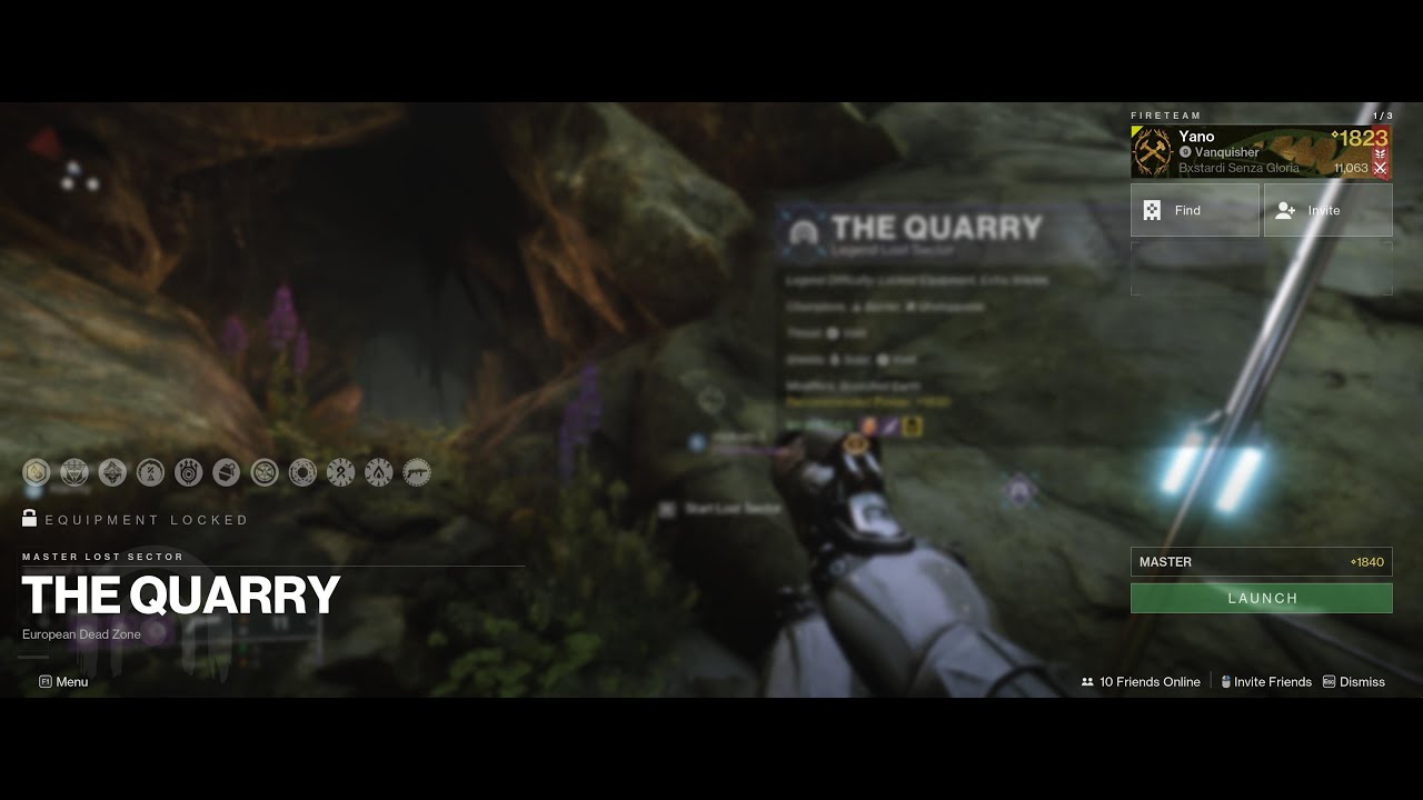 Destiny 2 - The Quarry Lost Sector (Solo Flawless Master, Hunter Void Build Season 23)