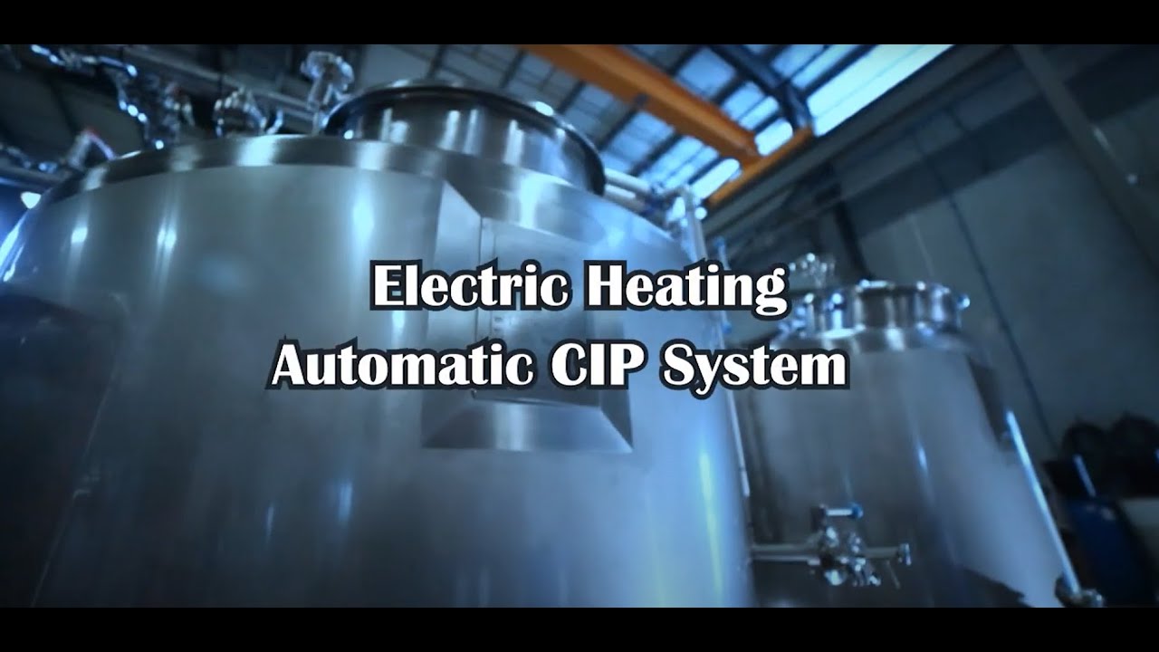 Electric heating automatic CIP System